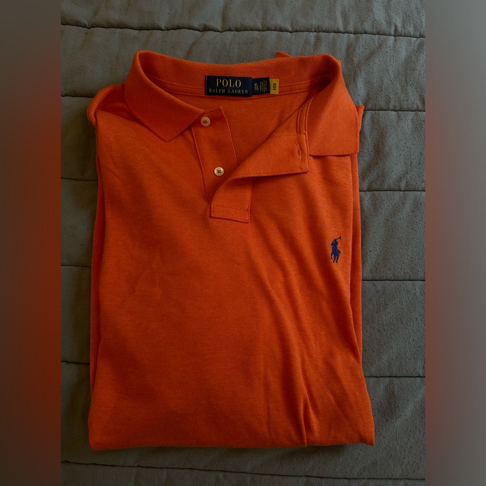 Men’s Polo Ralph Lauren Orange Polo